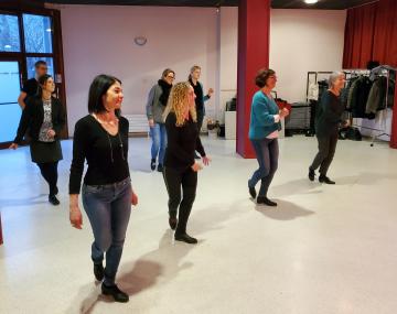 cours danse claquettes adultes polyedre seynod annecy