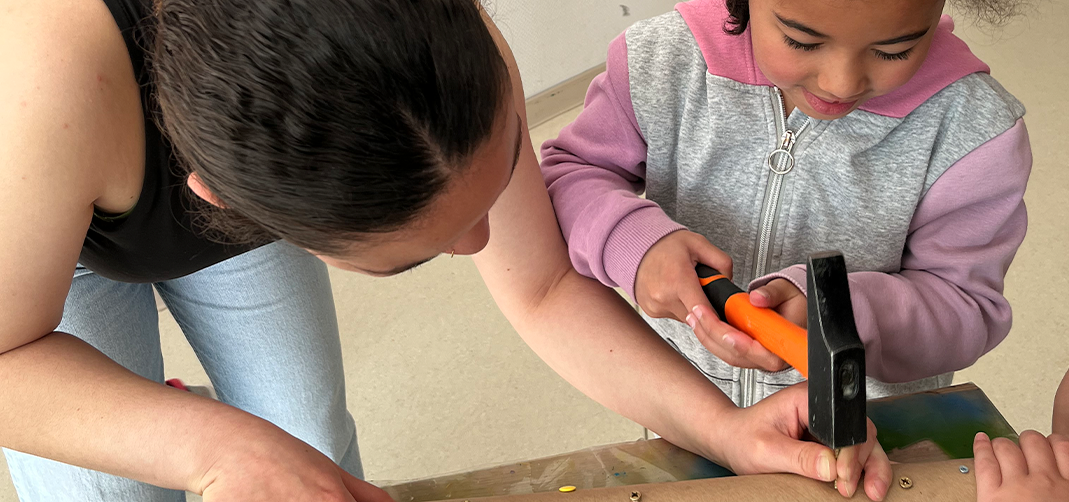 enfant activité manuelle polyèdre seynod annecy