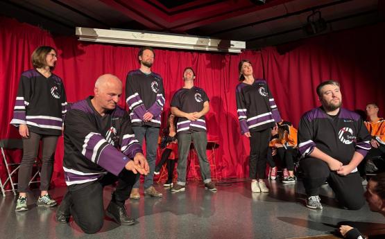 troupe de théâtre seynod'rmal sur scène polyedre seynod annecy