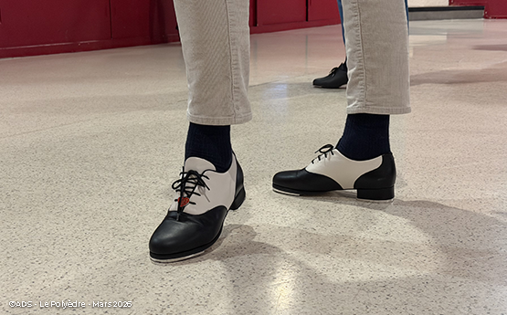 chaussures danse claquettes polyèdre seynod annecy