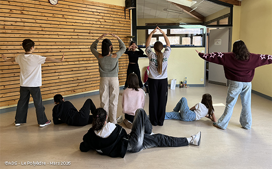 enfants de dos cours k-pop polyèdre seynod annecy