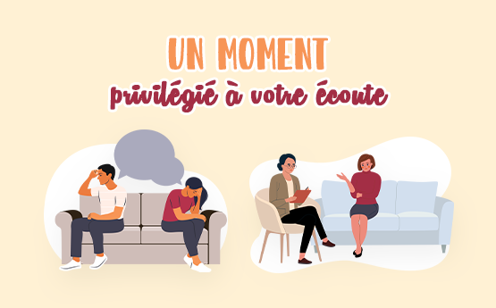 visuel avec dessin de deux canapés avec des personnes en thérapie polyèdre seynod annecy