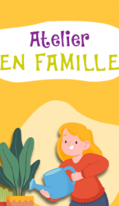 visuel avec dessin d'une petite fille qui arrose plante polyèdre seynod annecy